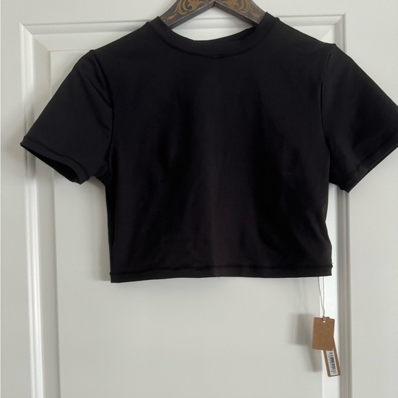 Skims Swim T-shirt - onyx black - Picture 2 of 4